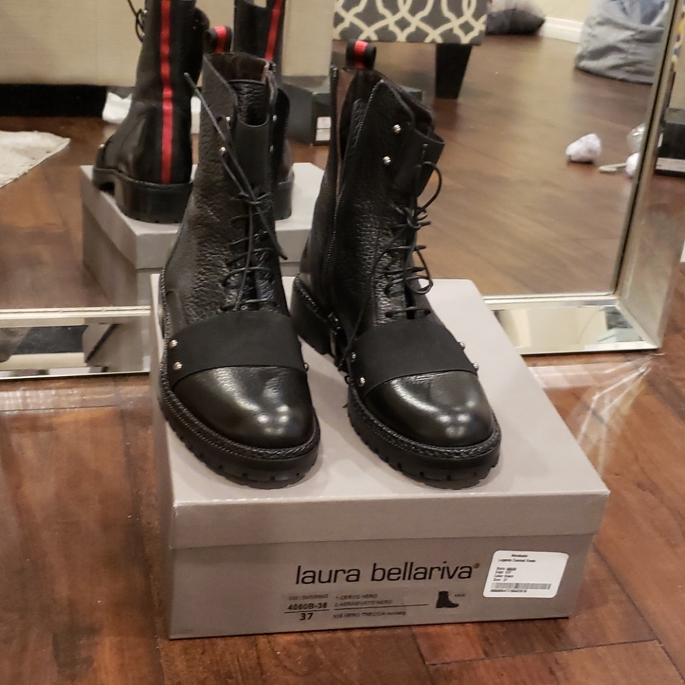 Laura Bellariva Combat Boots